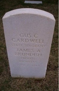 Boots Cardwell and James Brundish Joint Headstone