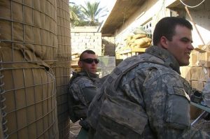 WITH A BUDDY IN IRAQ